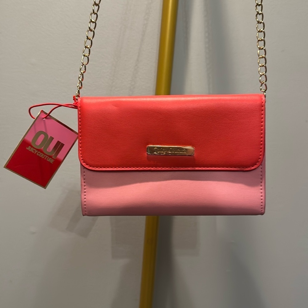Juicy Couture chain bag clutch NWT